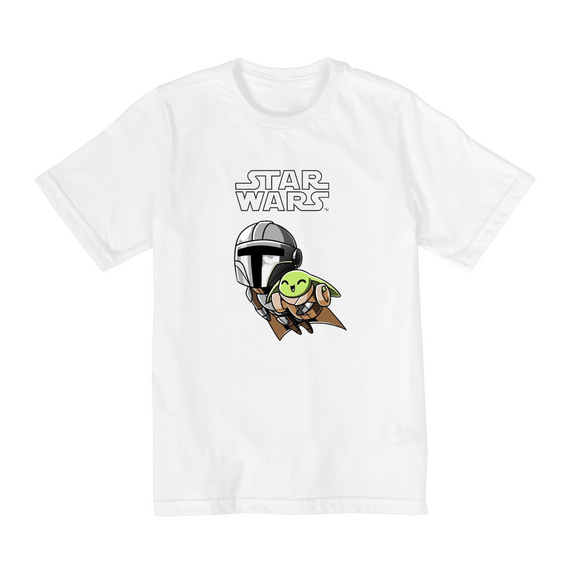 Coleção Star Wars - Camiseta infantil 02 a 08 anos - 