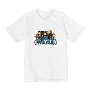 Nome do produtoColeção Star Wars - Camiseta infantil 10 a 14 anos - Personagens