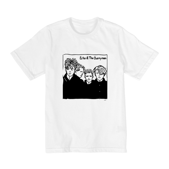 Camiseta Infantil 02 a 08 anos - Bandas - Echo & The Bunnymen