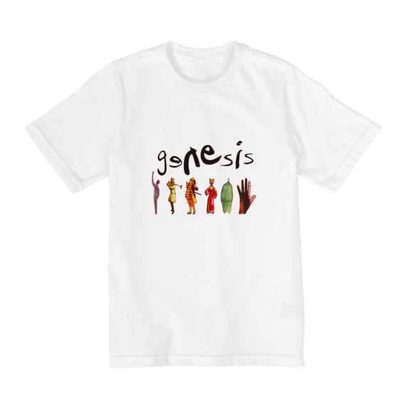 Camiseta Infantil 02 a 08 anos - Bandas - Genesis