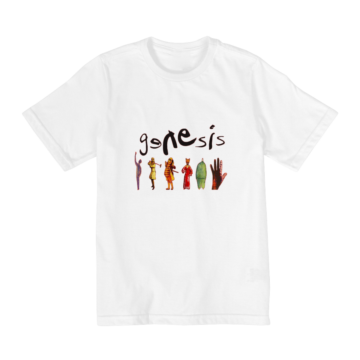 Nome do produto: Camiseta Infantil 02 a 08 anos - Bandas - Genesis