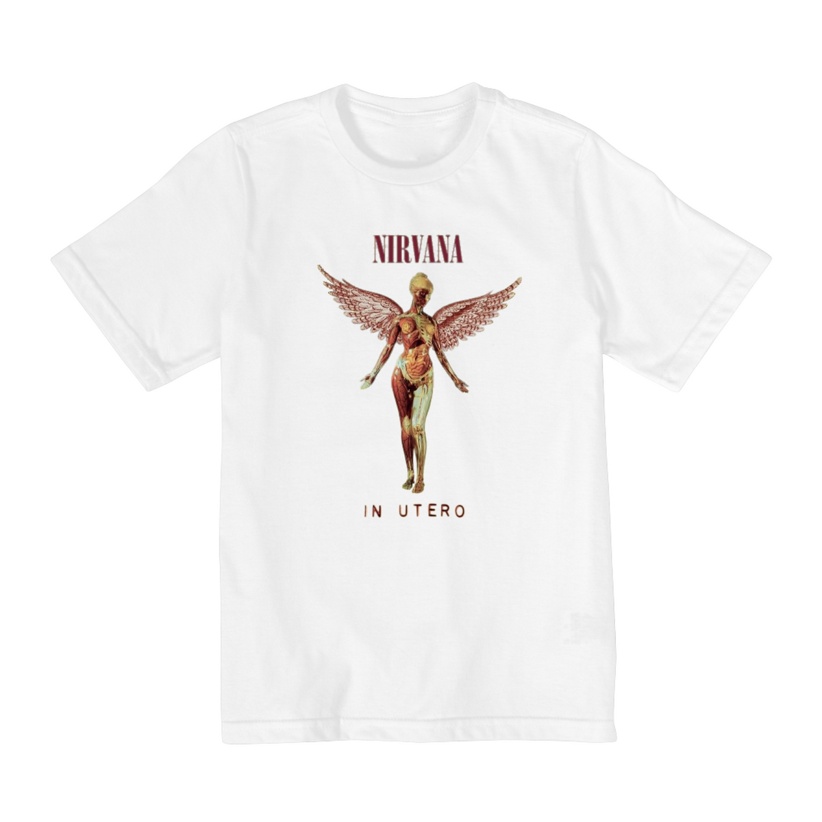 Nome do produto: Camiseta Infantil 02 a 08 anos - Bandas - In Utero