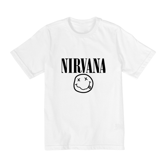 Camiseta Infantil 02 a 08 anos - Bandas -  Nirvana 