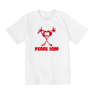 Nome do produtoCamiseta Infantil 10 a 14 anos - Bandas - Pearl Jam