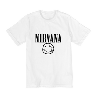 Camiseta Infantil 10 a 14 anos - Bandas - Nirvana 