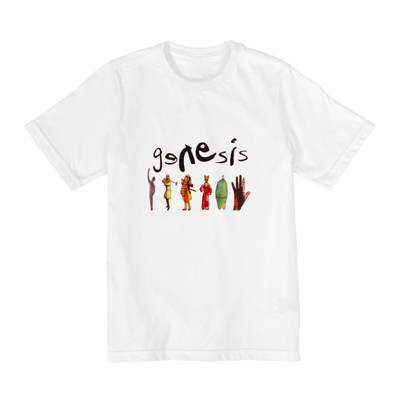 Camiseta Infantil 10 a 14 anos - Bandas - Genesis