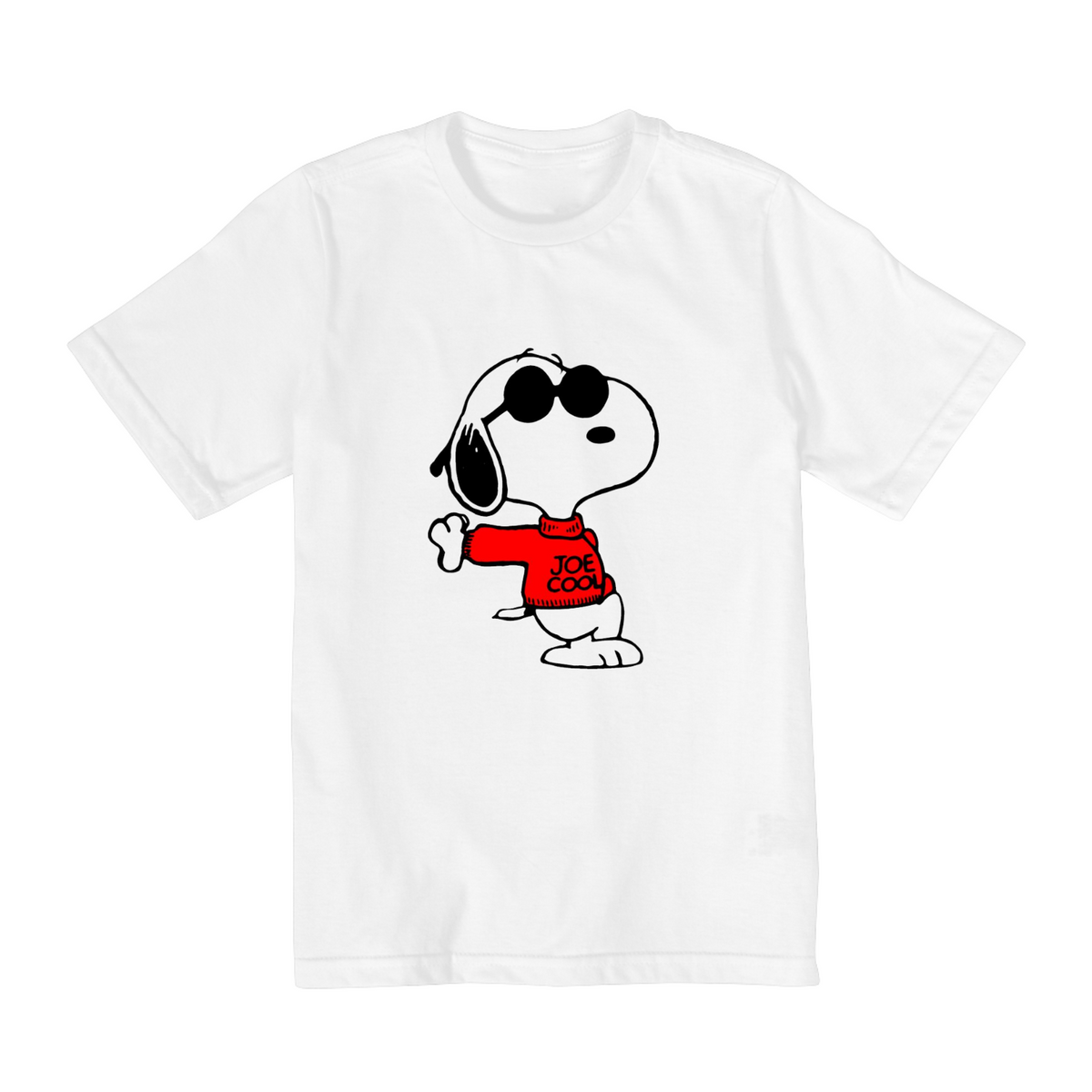 Nome do produto: Camiseta Infantil 10 a 14 anos - Desenhos Animados - Snoopy