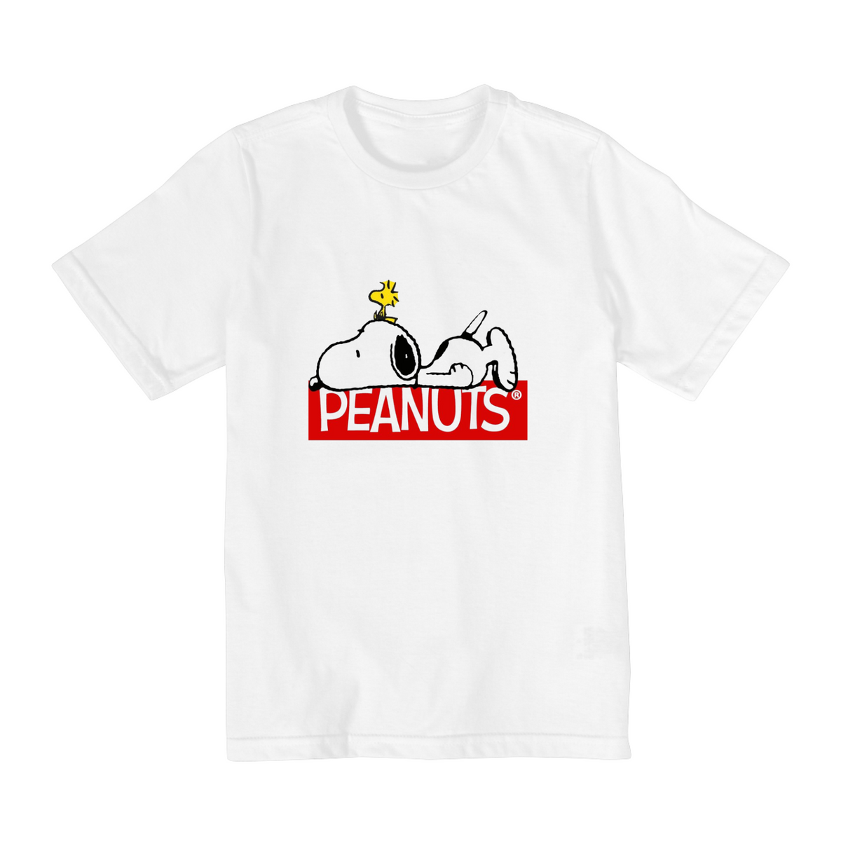 Nome do produto: Camiseta Infantil 10 a 14 anos - Desenhos Animados - Snoopy 