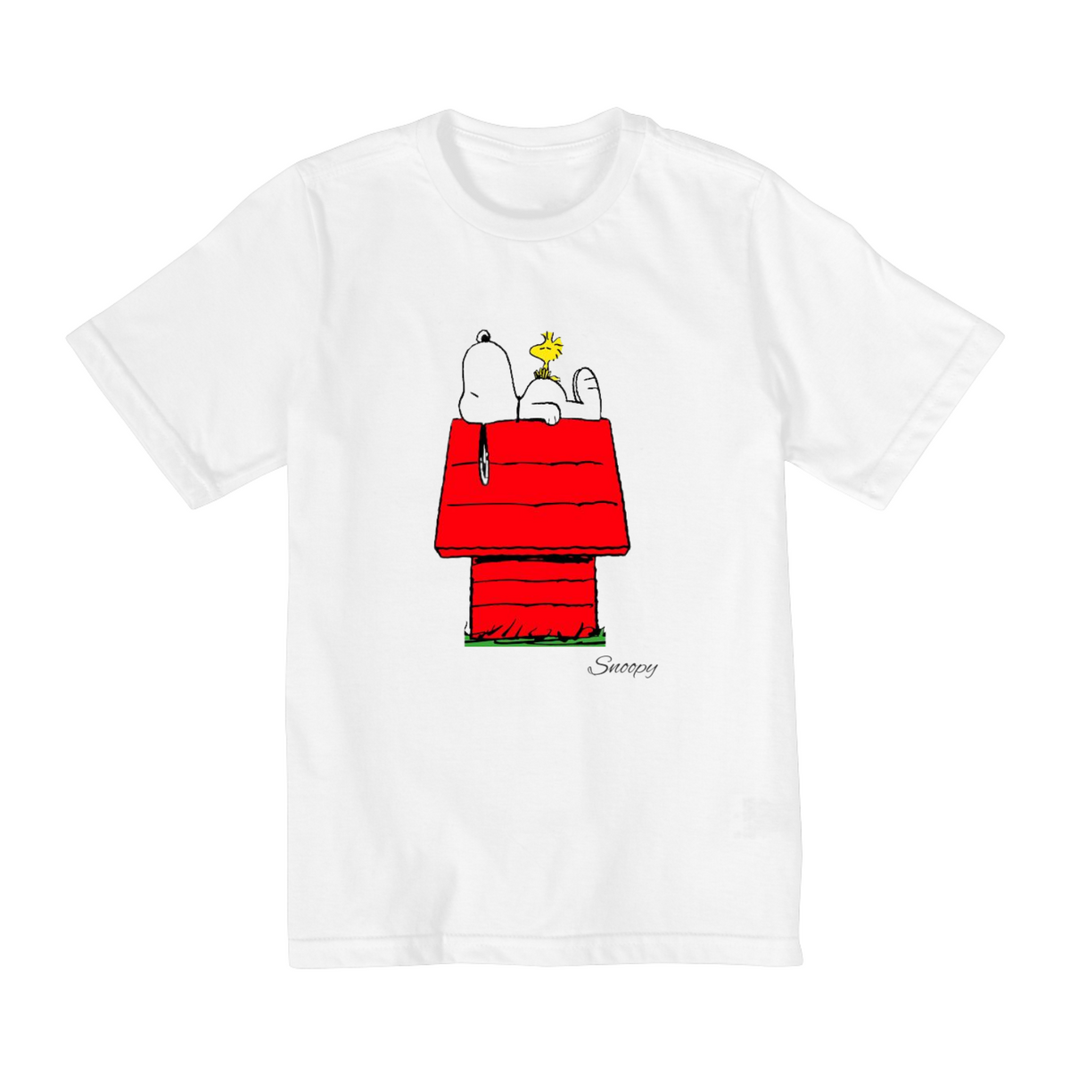 Nome do produto: Camiseta Infantil 10 a 14 anos - Desenhos Animados - Snoopy