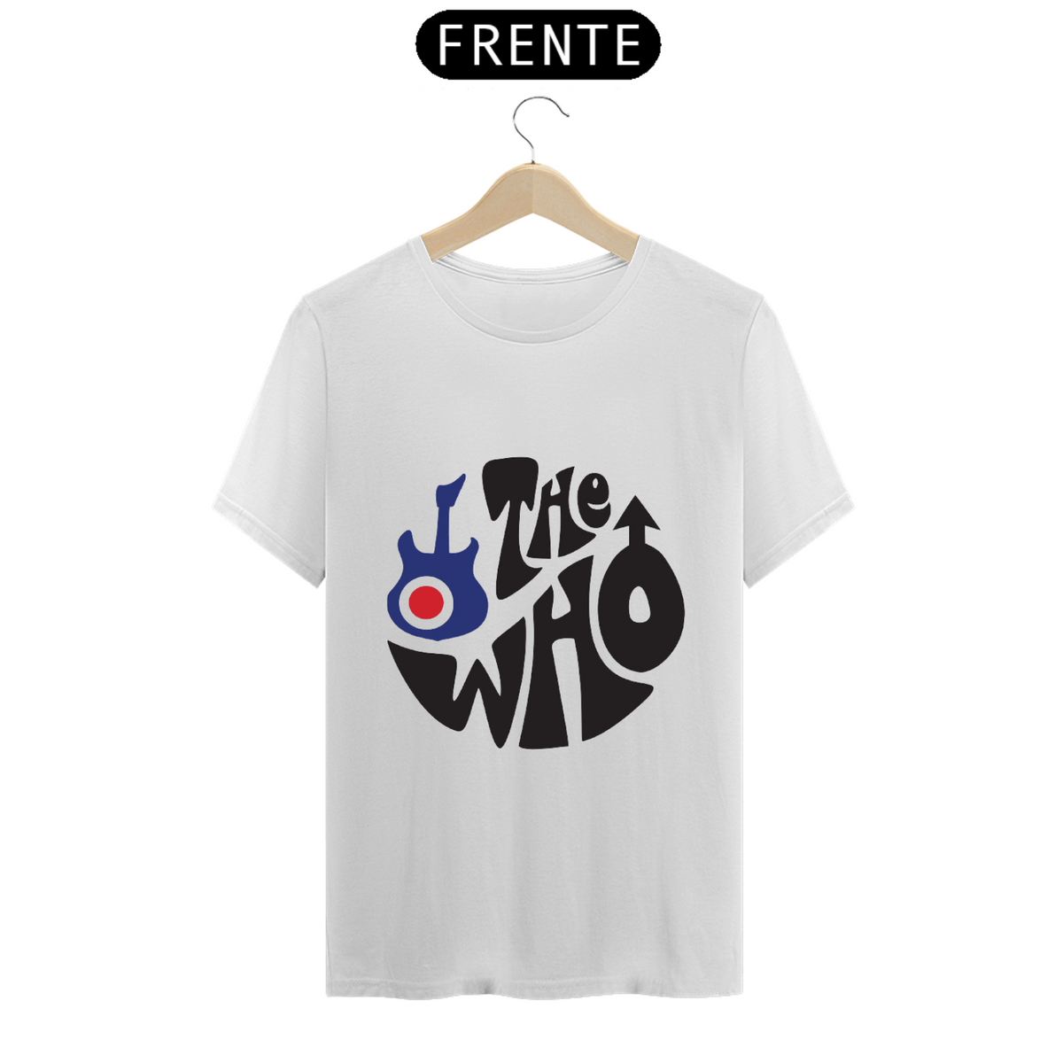 Nome do produto: T.Shirt Prime - Coleção Clássicos do Rock: Estampa The Who