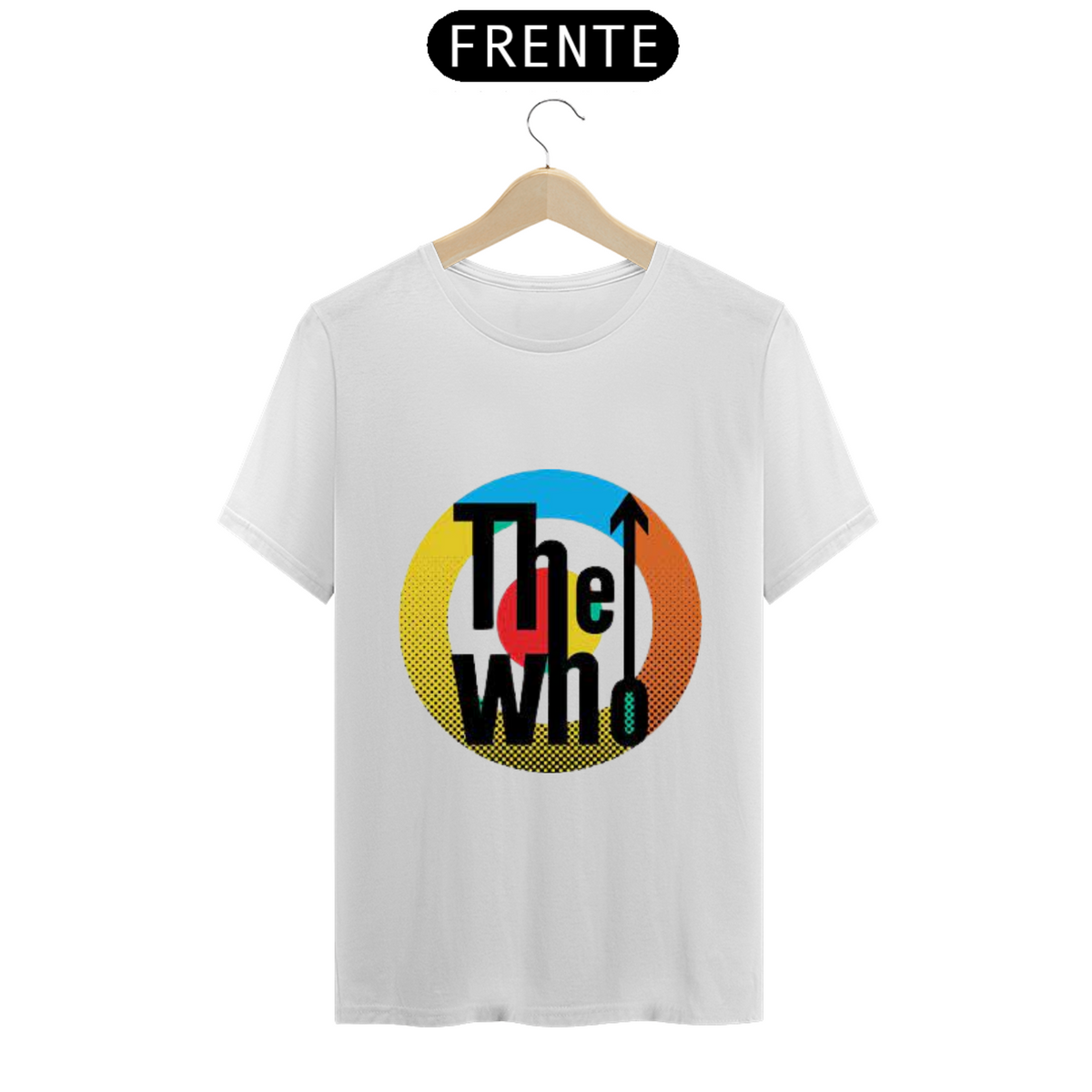Nome do produto: T.Shirt Prime - Coleção Clássicos do Rock: Estampa The Who