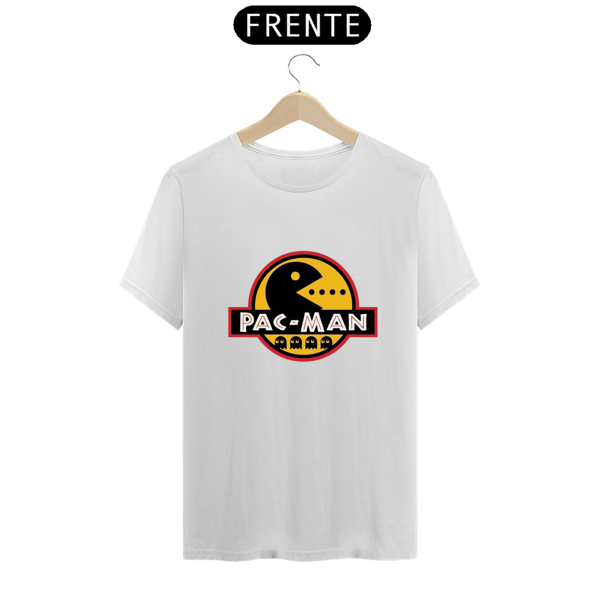 Nome do produto: T-Shirt Prime - Coleção Nostalgia - Pac Man