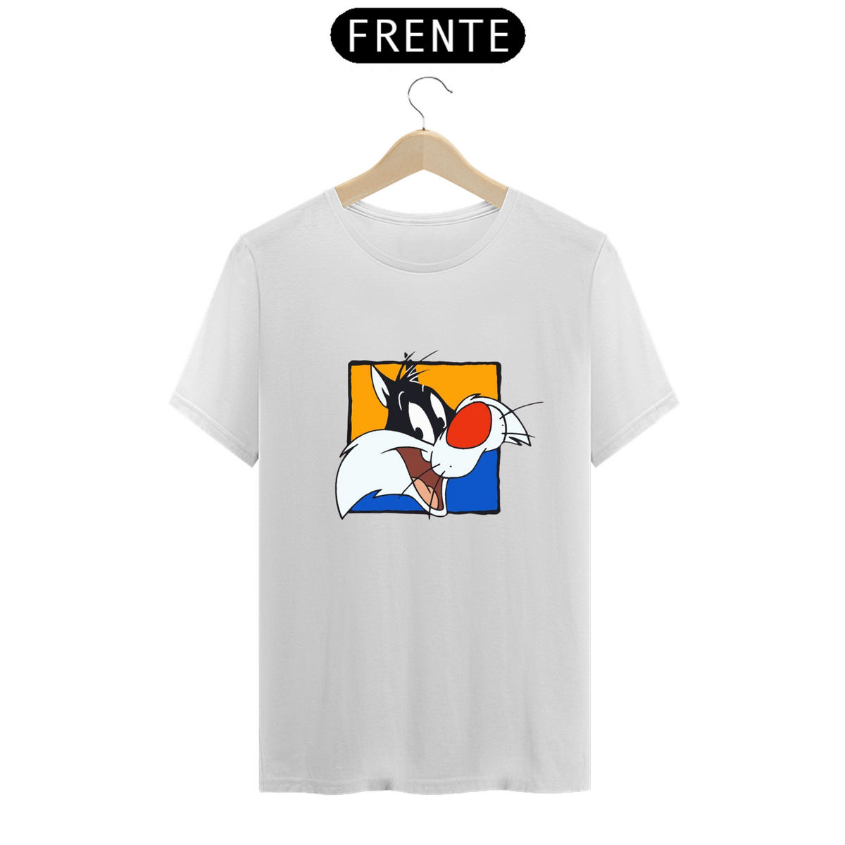 Nome do produto: T-Shirt Prime - Coleção Nostalgia - Frajola