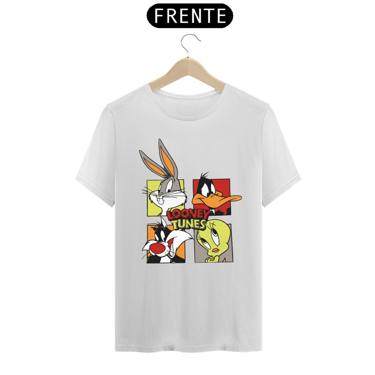 Nome do produto: T-Shirt Prime - Coleção Nostalgia - Looney Tunes