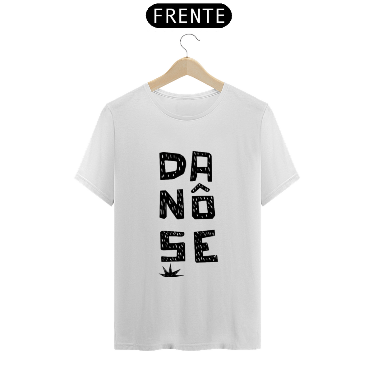 Nome do produto: T.Shirt Prime- Coleção Cordel - Estampa *Danôse\