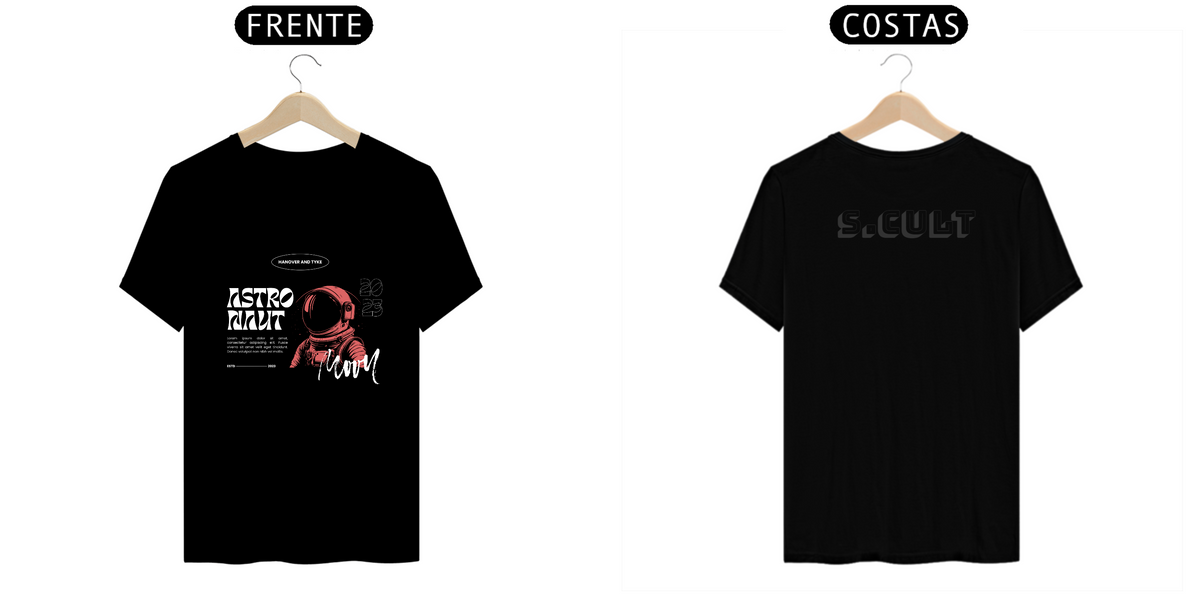 Nome do produto: T-Shirt Prime- Coleção Moda Urbana - Streetwear - Estampa Frente e verso