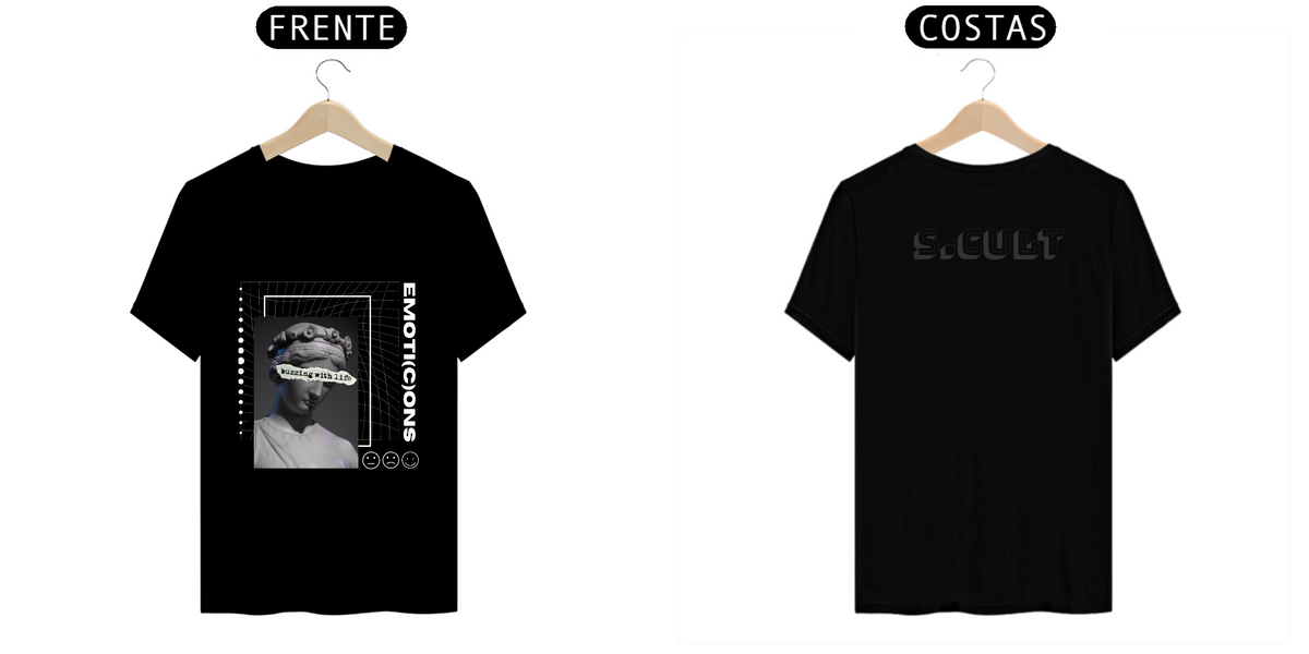 Nome do produto: T-Shirt Prime- Coleção Moda Urbana - Streetwear - Estampa Frente e verso