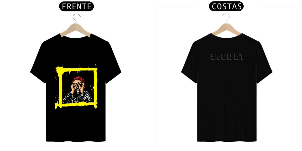 Nome do produto: T-Shirt Prime- Coleção Moda Urbana - Streetwear - Estampa Frente e verso