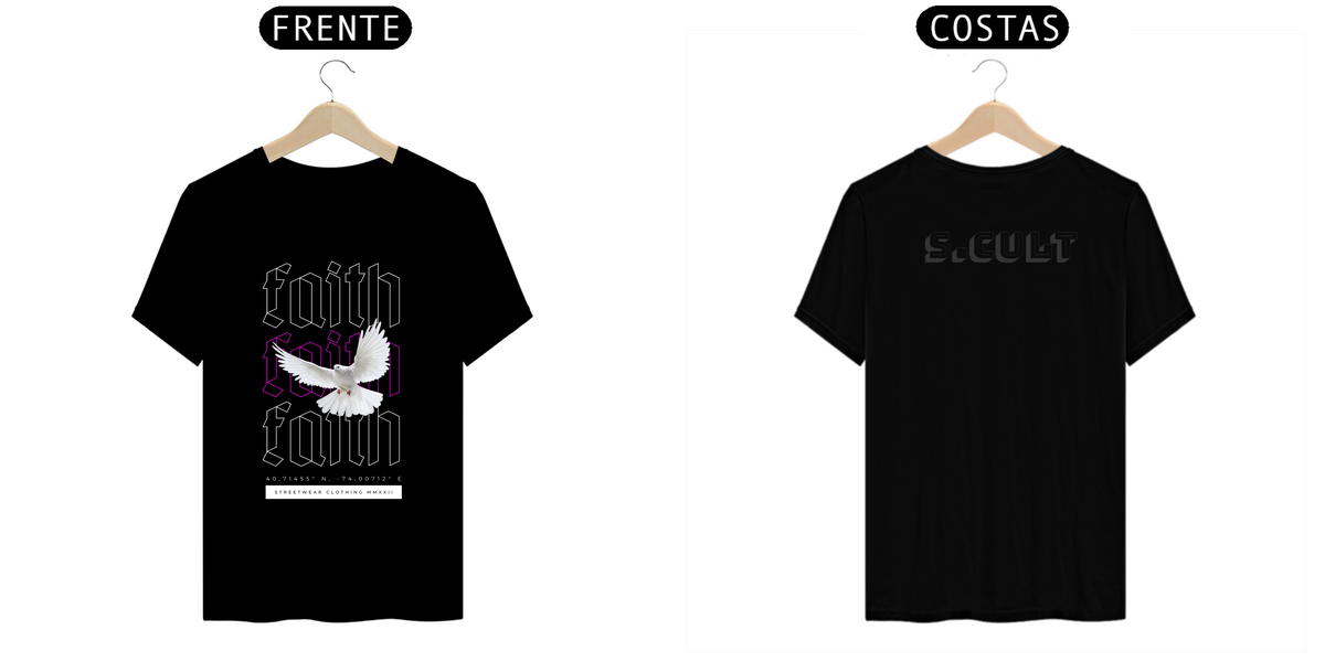 Nome do produto: T-Shirt Prime- Coleção Moda Urbana - Streetwear - Estampa Frente e verso