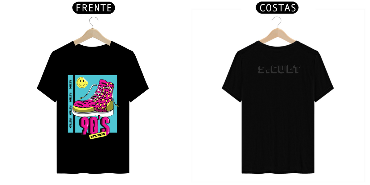 Nome do produto: T-Shirt Prime- Coleção Moda Urbana - Streetwear - Estampa Frente e verso