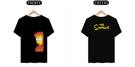 T.Shirt Prime - Coleção The Simpsons - Bart Simpsom 