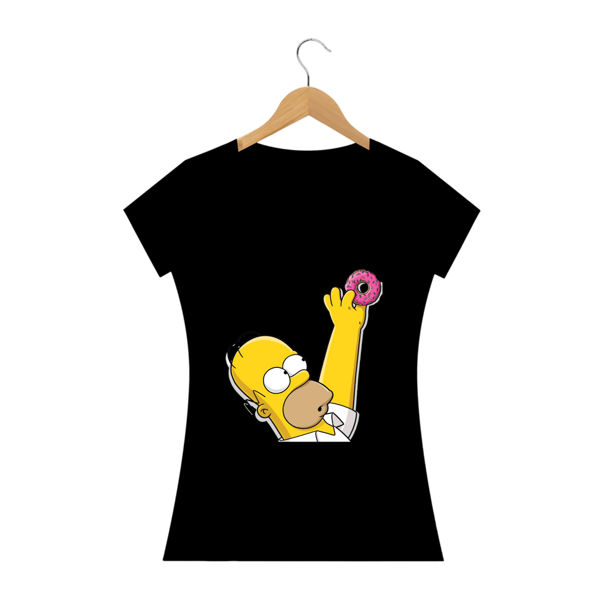 Nome do produto: Baby Long Prime - Coleção The Simpsons - Homer e o Donut