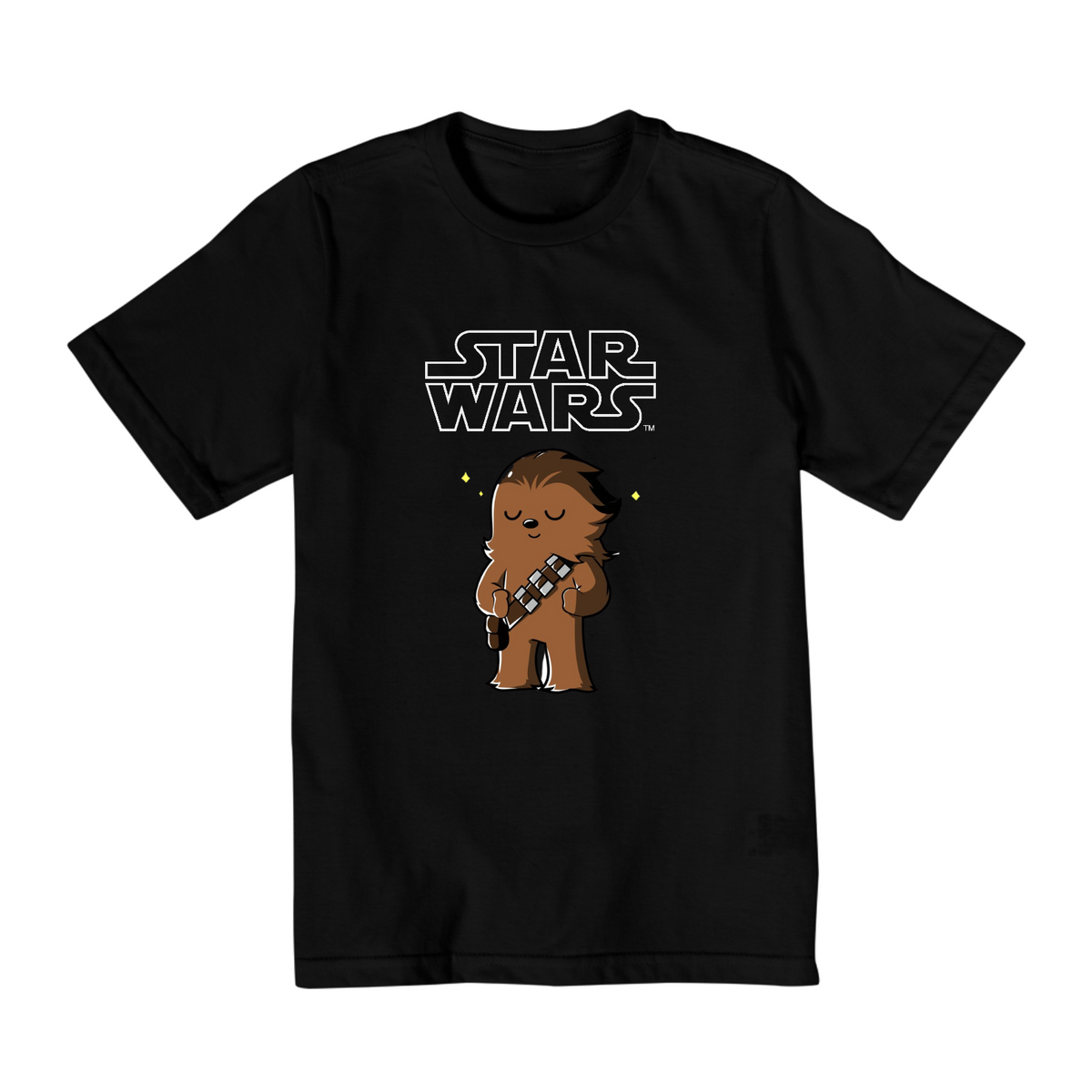 Nome do produto: Coleção Star Wars - Camiseta infantil 02 a 08 anos - Chewbacca 