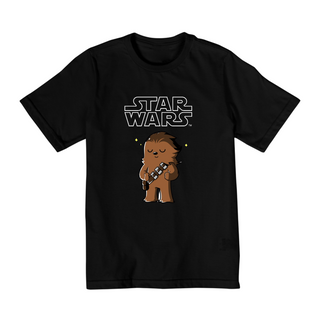 Coleção Star Wars - Camiseta infantil 02 a 08 anos - Chewbacca 