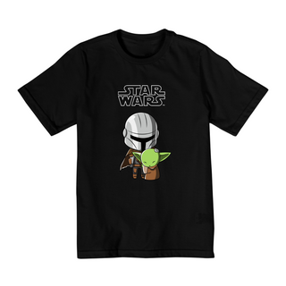 Coleção Star Wars - Camiseta infantil 02 a 08 anos - 