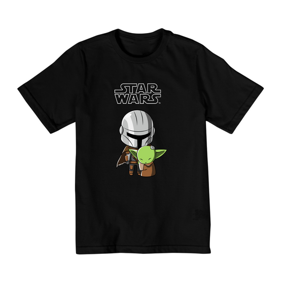 Coleção Star Wars - Camiseta infantil 10 a 14 anos
