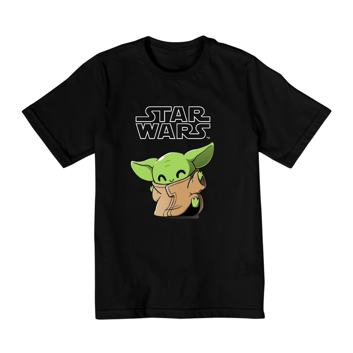 Nome do produto: Coleção Star Wars - Camiseta infantil 10 a 14 anos - Yoda