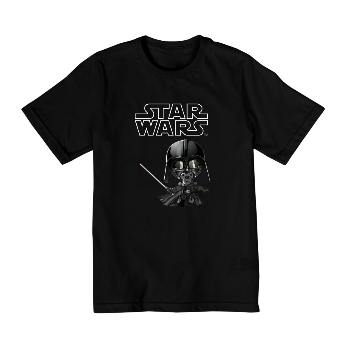 Nome do produto: Coleção Star Wars - Camiseta infantil 10 a 14 anos -