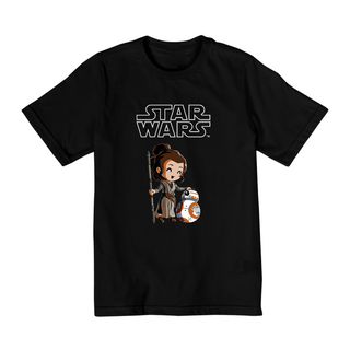 Coleção Star Wars - Camiseta infantil 10 a 14 anos -