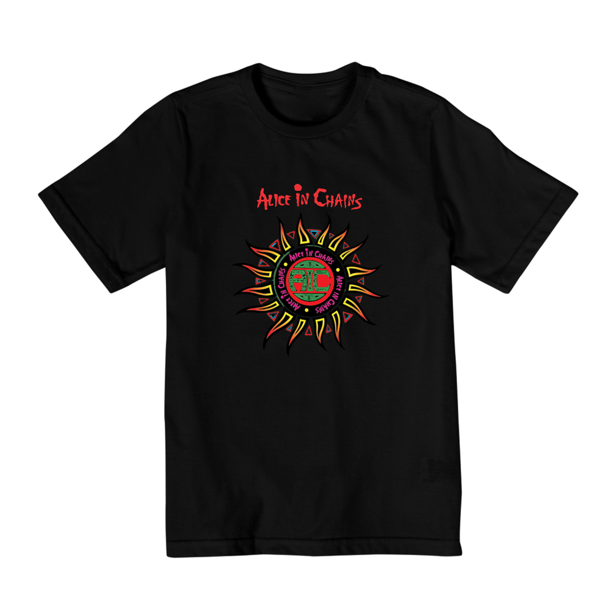 Nome do produto: Camiseta Infantil 02 a 08 anos - Bandas - Alice In Chains