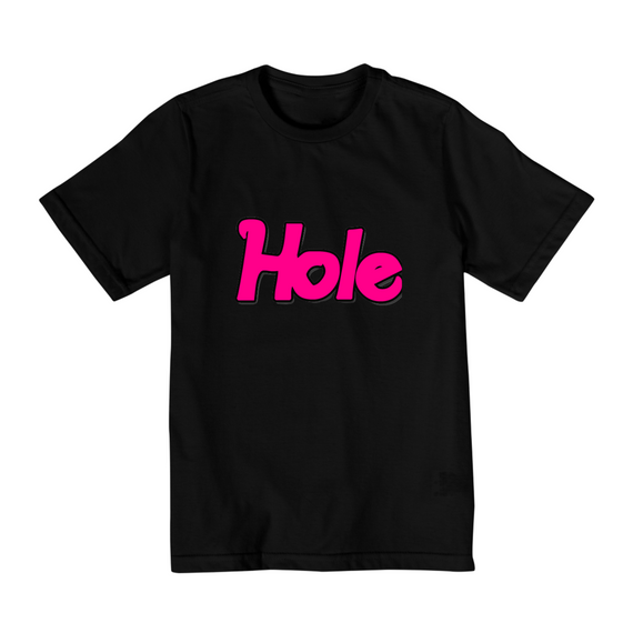 Camiseta Infantil 02 a 08 anos - Bandas -  Hole