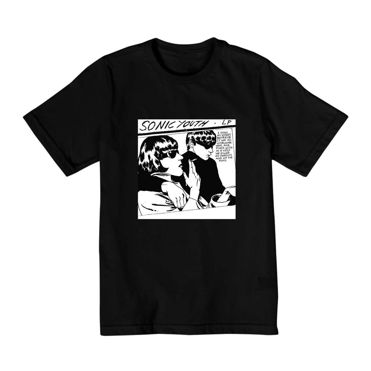 Nome do produto: Camiseta Infantil 02 a 08 anos - Bandas -  Sonic Youth