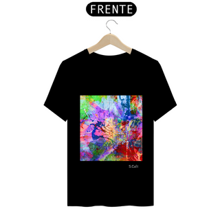 Nome do produtoT-Shirt Coleção Abstrato Colors- Estampa Pintura asbtrata colorida modelo b