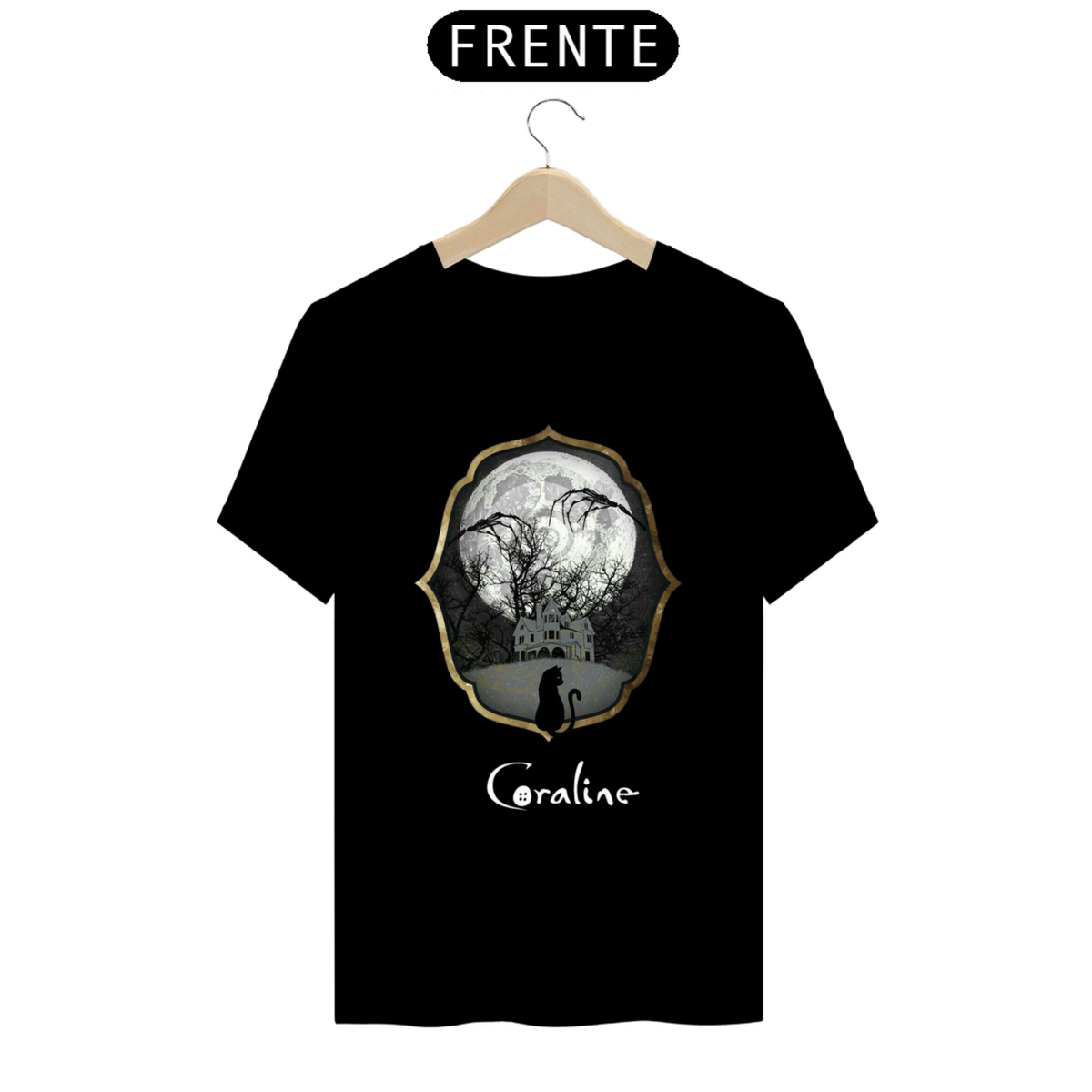 Nome do produto: T.Shirt Prime- Coleção Coraline 