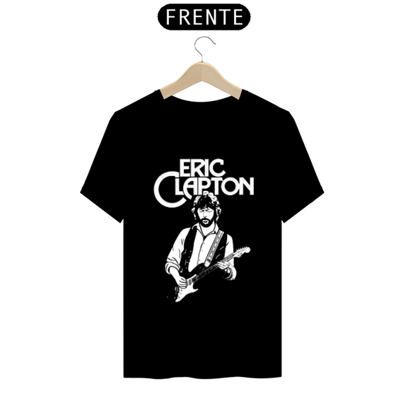 T.Shirt Prime - Coleção Clássicos do Rock : Estampa Eric Clapton