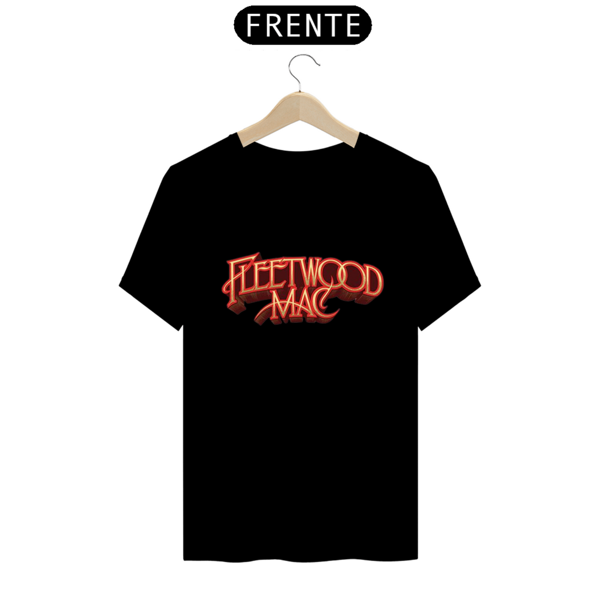 Nome do produto: T.Shirt Prime - Coleção Clássicos do Rock: Estampa FleetWood Mac