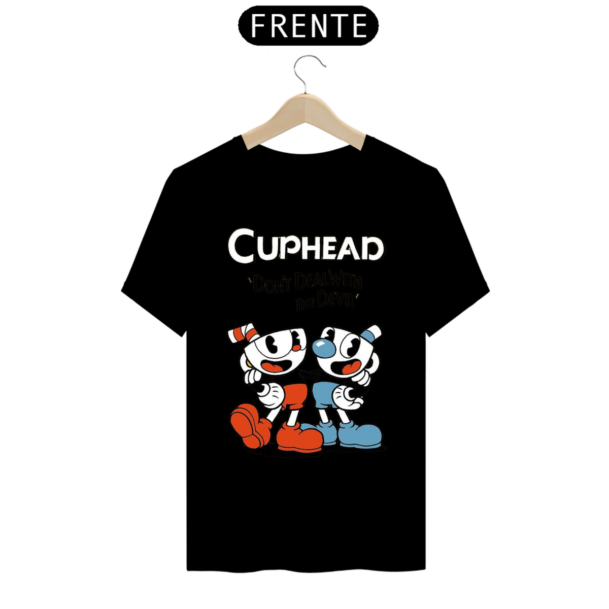 Nome do produto: T-Shirt Prime - Coleção Nostalgia - Cuphead