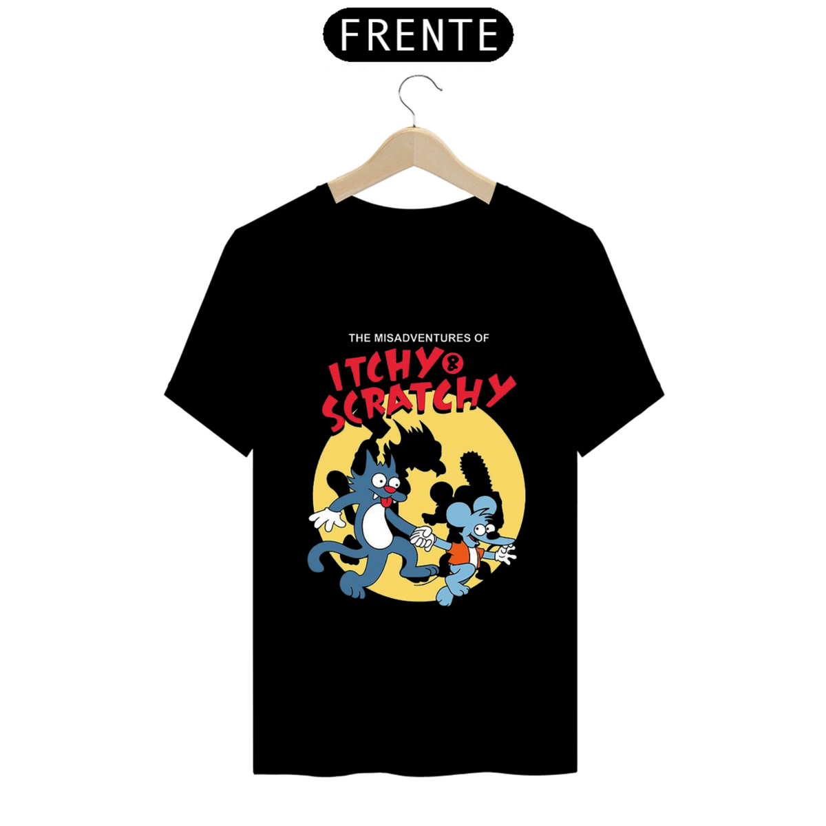 Nome do produto: T-Shirt Prime - Coleção Nostalgia - Comichão e coçadinha 