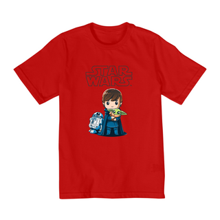 Nome do produtoColeção Star Wars - Camiseta infantil 10 a 14 anos -