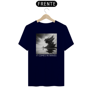 Nome do produtoCamiseta Premium - It Comes in Waves