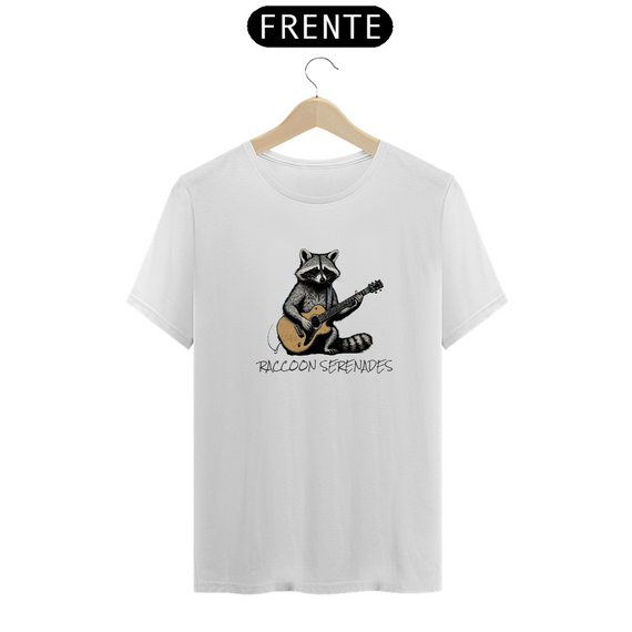 Camiseta Premium - Raccoon Serenades