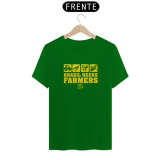 Camiseta BRAZIL NEEDS FARMERS