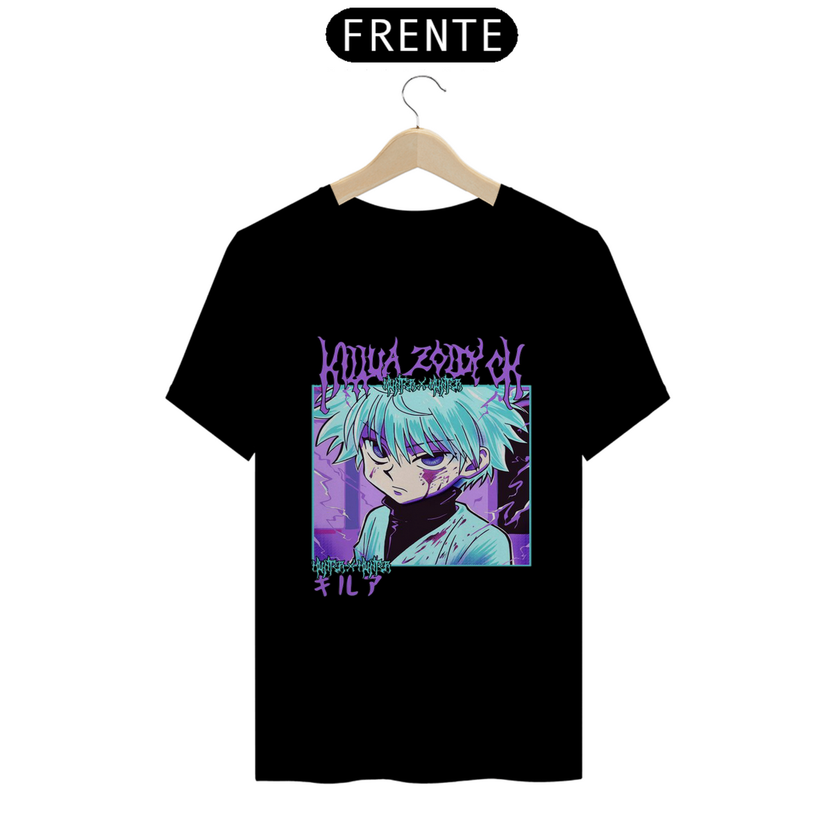 Nome do produto: Camiseta killua | hunter x hunter