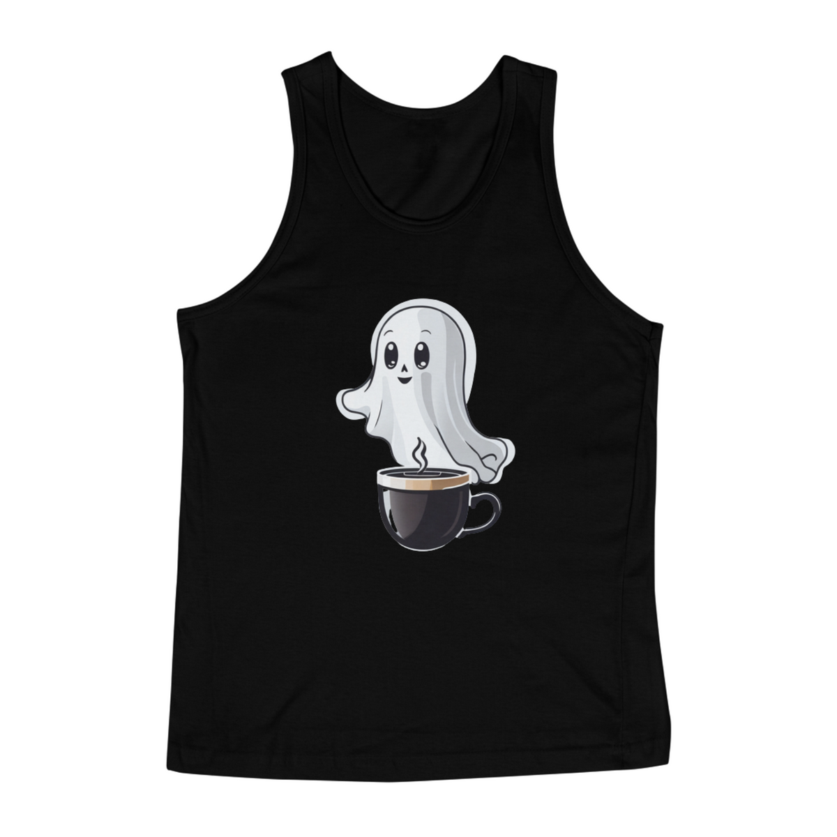 Nome do produto: Camiseta Masculina Ghost Regata 