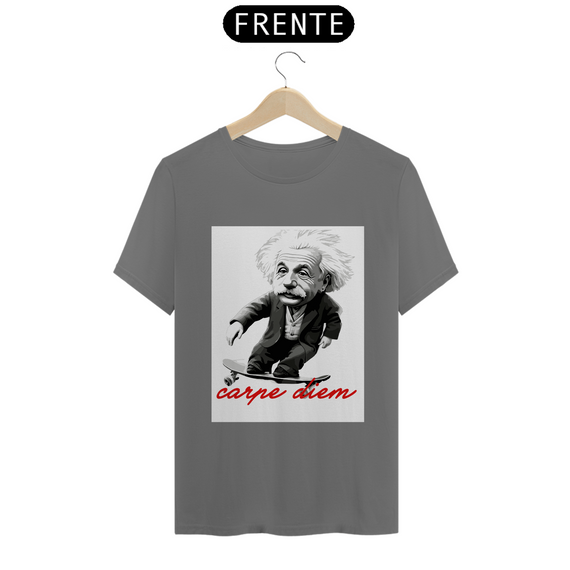 Camiseta carpe dien Einstein