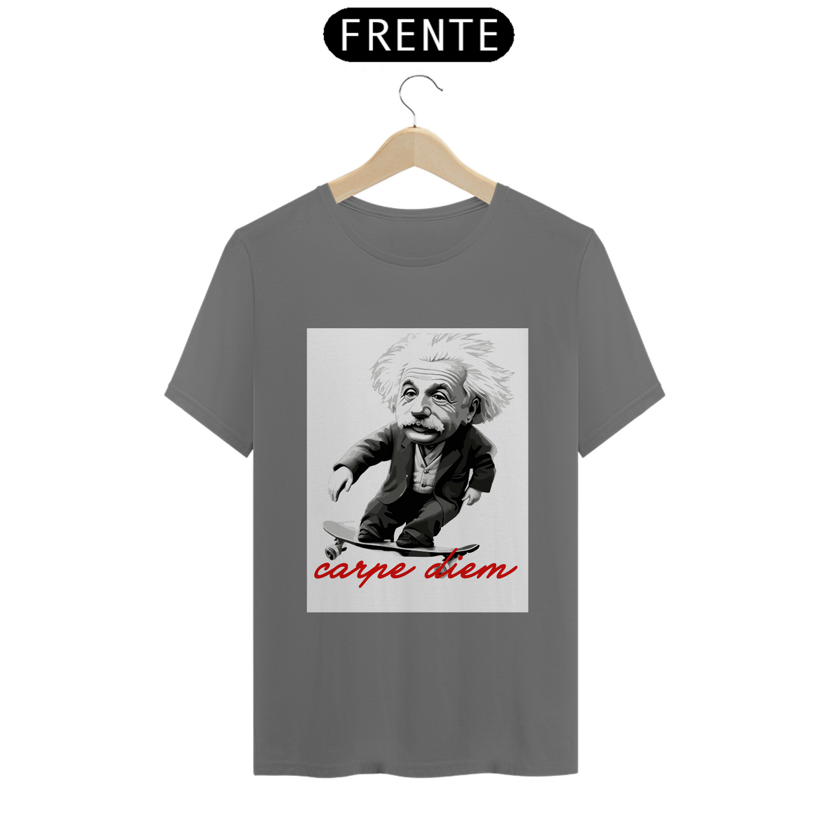 Nome do produto: Camiseta carpe dien Einstein